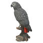 Hi-Line Gift Gabon Parrot On Stump Garden Statue - image 3