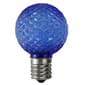 Northlight 25pk. LED Blue G40 Globe Christmas Replacement Bulbs - image 1