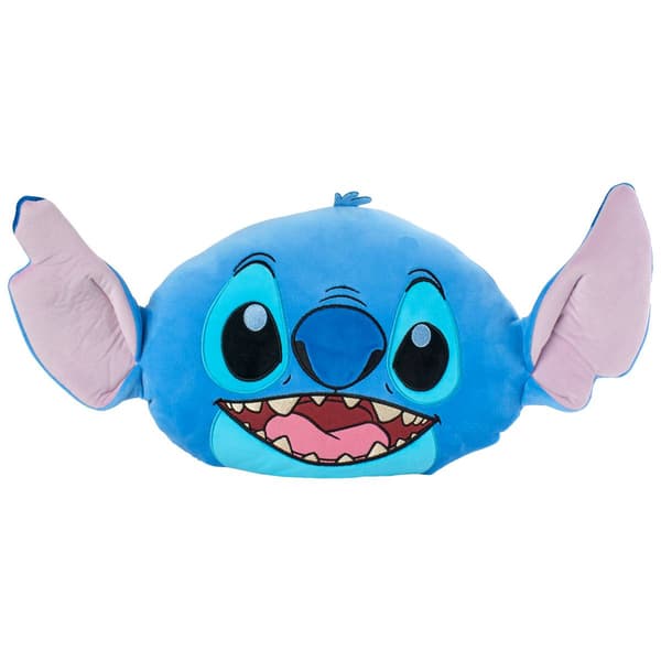 Disney Stitch Head Squishy Cloud Pillow - image 