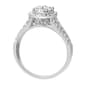 Nova Star&#174; White Gold Lab Grown Diamond Engagement Ring - image 5
