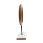9th & Pike&#174; Brown Mango Wood Circular Sculpture - image 4