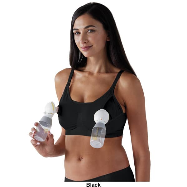 Womens Bravado! Maternity Wire-Free Pumping Nursing Bra 11022BA