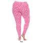 Plus Size White Mark Super Soft Leopard Leggings - image 2