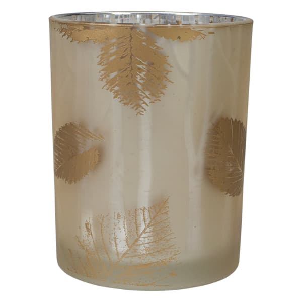 Northlight Seasonal 3in. White Birch Glass Candle Holder - image 