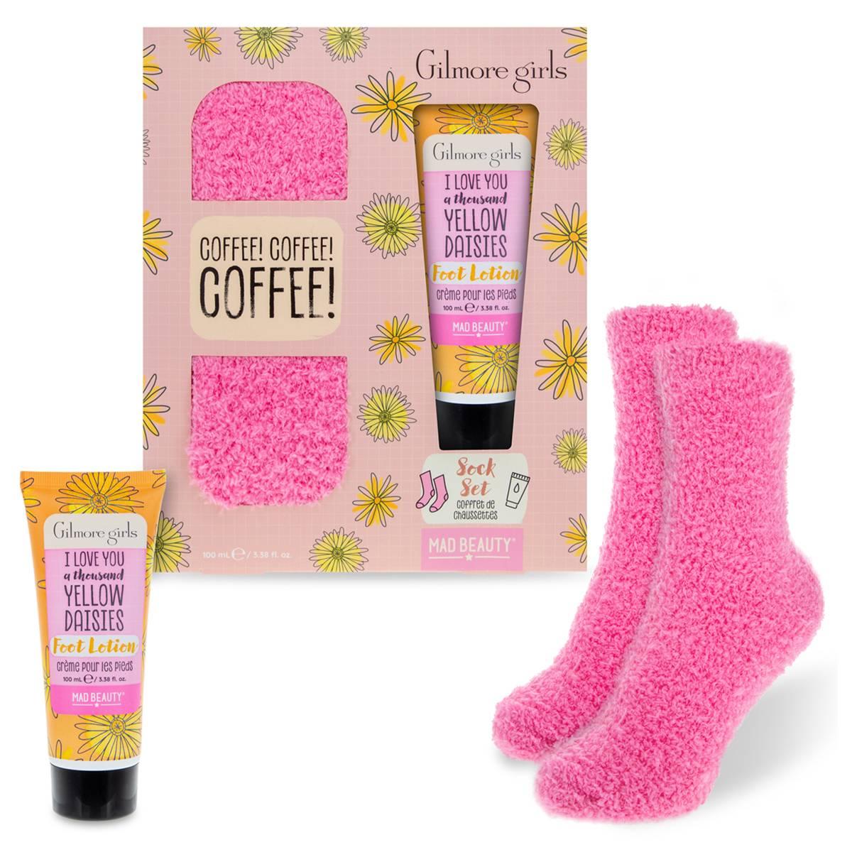 Mad Beauty Warner Bros. Gilmore Girls Socks & Foot Lotion Set