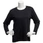 Womens Hasting & Smith Solid Long Sleeve Crew Neck Tee - image 4