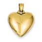 Gold Classics&#40;tm&#41; 14kt. Yellow Gold Puffed Heart Pendant - image 1