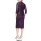Petite SLNY 2pc. Tea Length Lace Jacket Dress - image 3