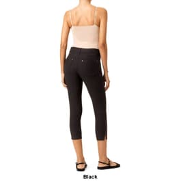 HUE Womens Ankle Slit Essential Denim Capri : : Clothing, Shoes &  Accessories