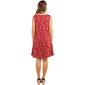 Womens Nina Leonard Sleeveless Floral Fit & Flare Dress w/Pockets - image 2