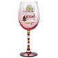 Home Essentials 15oz. Tree Getting Lit Goblet - image 1