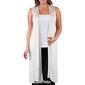 Plus Size 24/7 Comfort Apparel Maxi Cardigan Vest - image 7
