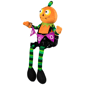 Northlight Sitting Plush Jack o Lantern Halloween Figure - 14in. - image 4