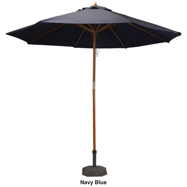 Northlight Seasonal 9ft. Patio Market Umbrella with Wood Pole