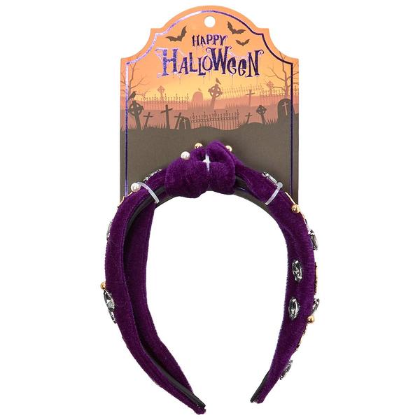 Womens Book of Spells Spider Purple Headband - image 