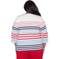 Plus Size Alfred Dunner Lady Liberty Americana Stripes Tee - image 1