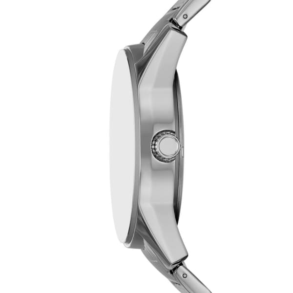 Mens RELIC by Fossil Silver-Tone Blue Sunray Dial Watch - ZR77344