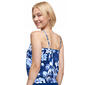 Womens Mainstream Over The Shoulder Blouson Tankini Swim Top - image 3