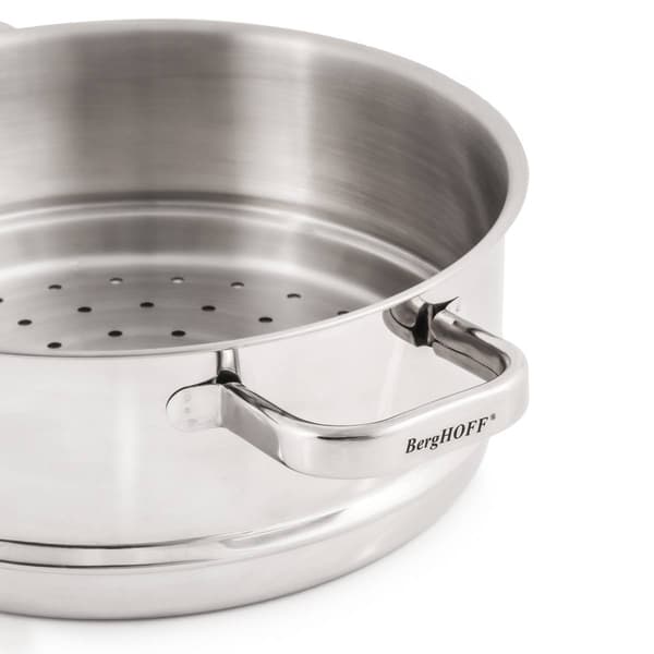 BergHOFF Belly Shape 18/10 Stainless Steel 3pc. Steamer Set