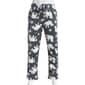 Mens Preswick & Moore Holiday Silky Pajama Pants - Grey/White - image 1