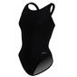Womens Dolfin&#40;R&#41; Team Solid HP Back One Piece Swimsuit - Black - image 1