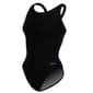 Womens Dolfin(R) Team Solid HP Back One Piece Swimsuit - Black - image 1
