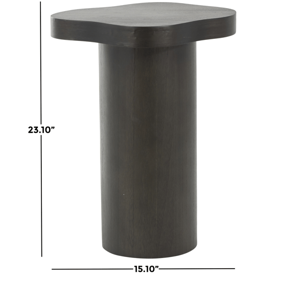 9th & Pike® Modern Black Wood Accent Table