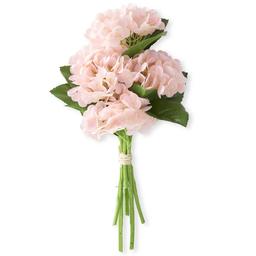 K&K Interiors Real Touch 6 Stem Hydrangea Bundle