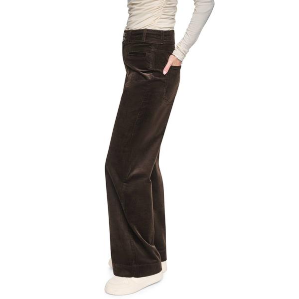 Womens DKNY Jeans High Rise Corduroy Wide Leg Pants