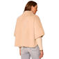 Womens Democracy Wide Collar Plush Cable Knit Capelet - image 2
