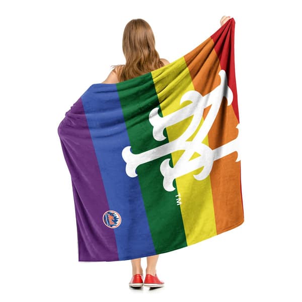 Northwest New York Mets Pride Series Silk Touch Throw