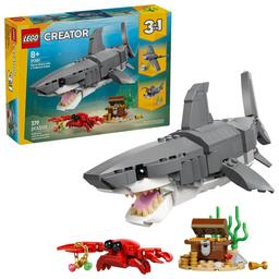 LEGO(R) Creator 3-in-1 Shark with Treasure Chest Building Kit