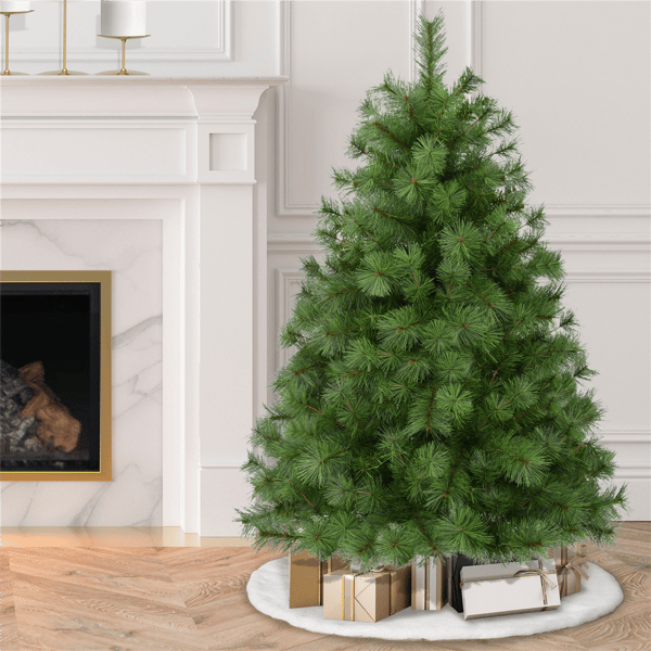 Puleo International 4.5ft. Unlit Colorado Pine Christmas Tree