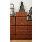 9th & Pike® Traditional Wood and Leather Traditional Chest - image 2