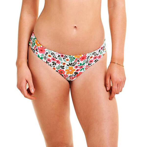 Juniors Cyn & Luca Field Of Dreams Ruched Bikini Swim Bottom - image 