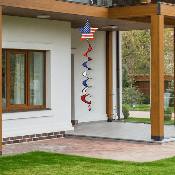 Northlight Americana Stars and Stripes Outdoor Wind Spinner