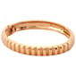 Design Collection Gold-Tone Small Ridged Bracelet - image 1