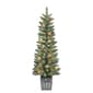 Puleo International 4ft. Pre-Lit Christmas Trees- Set of 2 - image 1