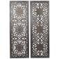 9th & Pike&#174; 2pc. Floral Carvings Wall Art - image 5