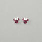 Minnie Mouse Birthstone Stud Earrings - image 1