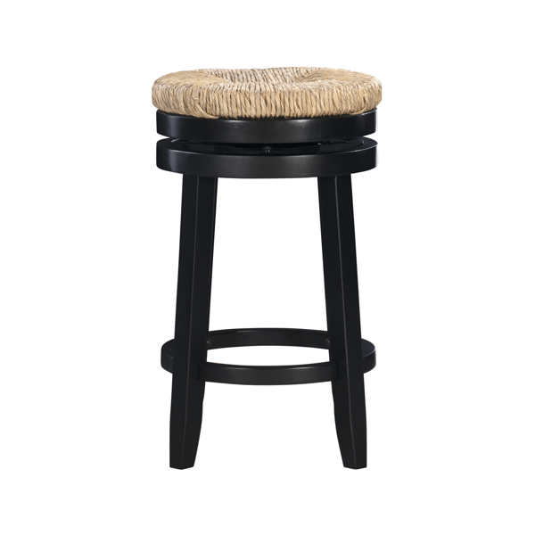 Linon Home Decor Maya Black Counter Stool