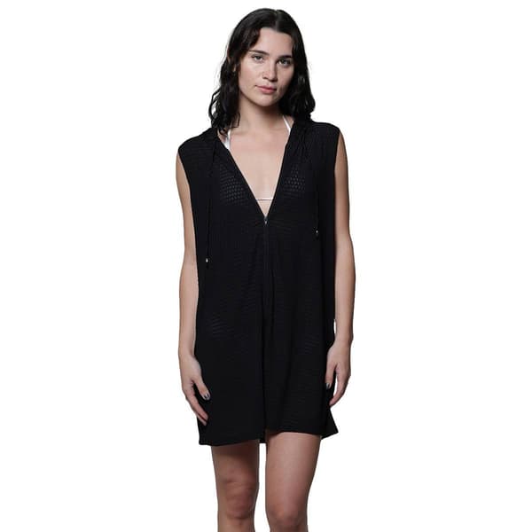 Womens J Valdi Marina Sleeveless Zip Hoodie