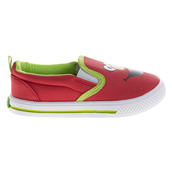 Toddler Unisex Sesame Street® Cookie & Elmo Slip On Sneakers