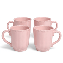 Sango Bethany Ceramic 15oz. Coffee Mugs - Sets of 4