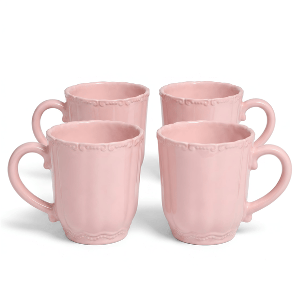 Sango Bethany Ceramic 15oz. Coffee Mugs - Sets of 4 - image 