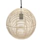 Lalia Home Ball Shaped Rattan Pendant Light Fixture - image 4