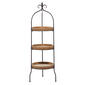 9th & Pike&#40;R&#41; Arched Metal And Wood 3-Tier Rack - image 1