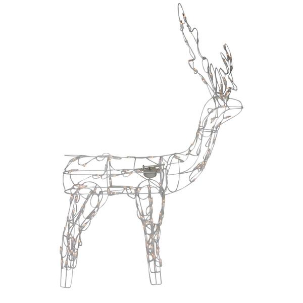 Northlight Seasonal 48in. Reindeer Animated Outdoor Decoration - image 