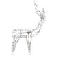 Northlight Seasonal 48in. Reindeer Animated Outdoor Decoration - image 1
