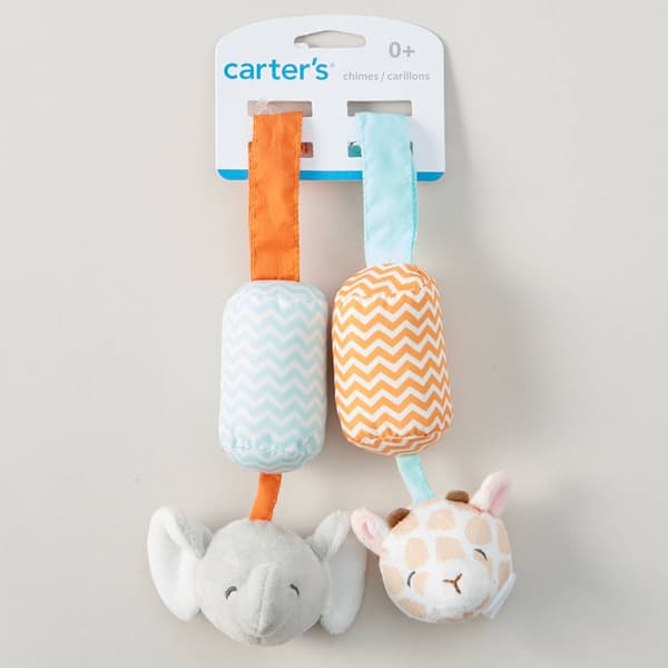 Carter's&#40;R&#41; Giraffe & Elephant Chime Set - image 